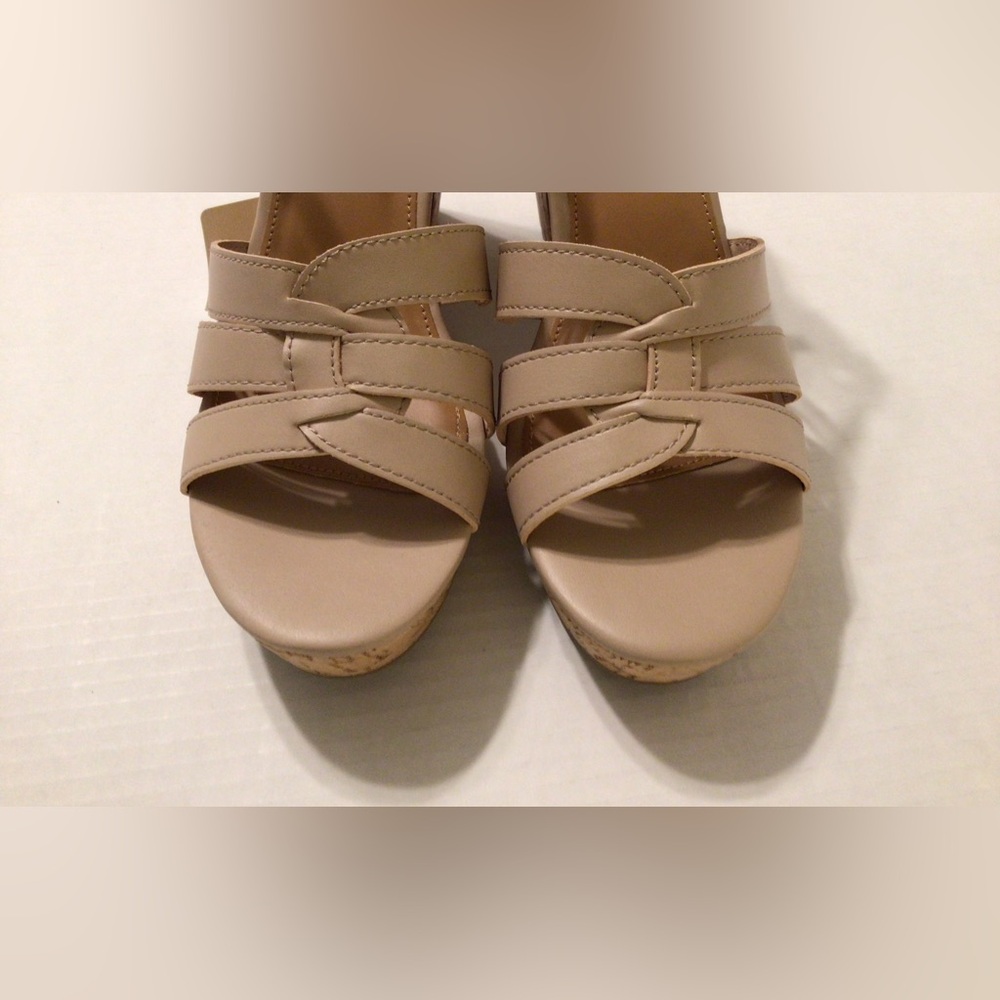 A.N.A Women’s Billie Heeled Sandals Beige Strappy